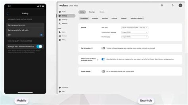 Adjust DND Call Settings