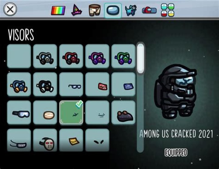 Among Us Cracked Screen