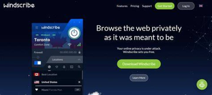 Best VPN Service - Windscribe
