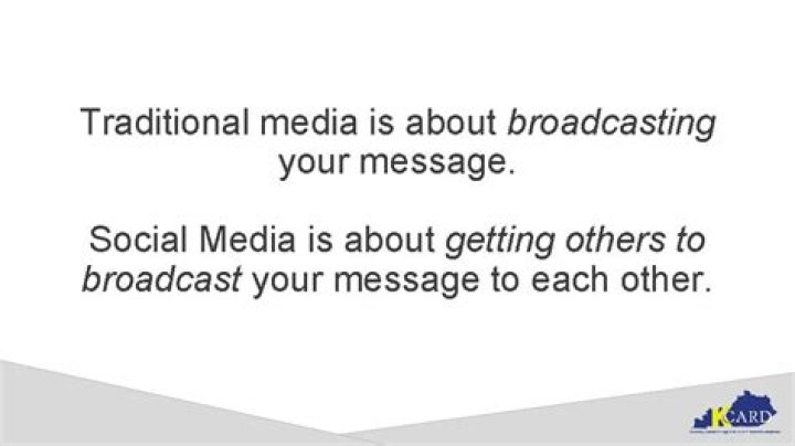 Broadcasting your message