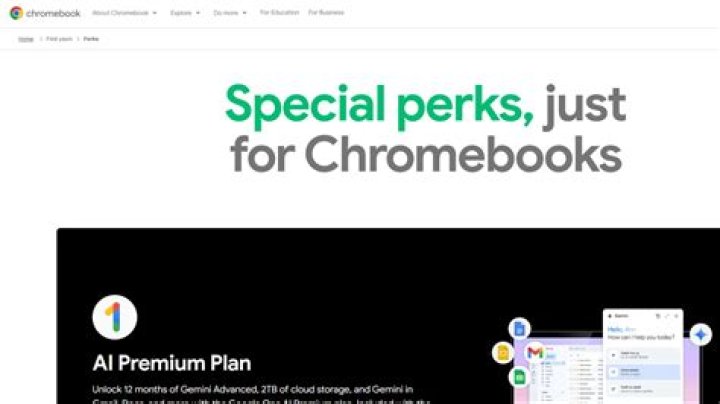 Chromebook perks
