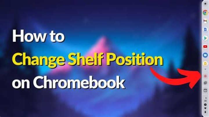 Chromebook Shelf Position