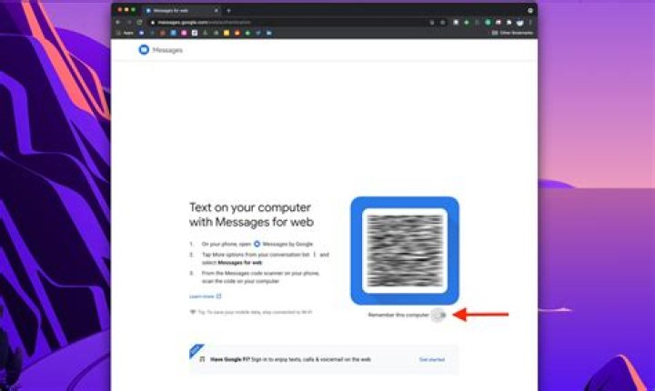 How To Google Messages Web 1