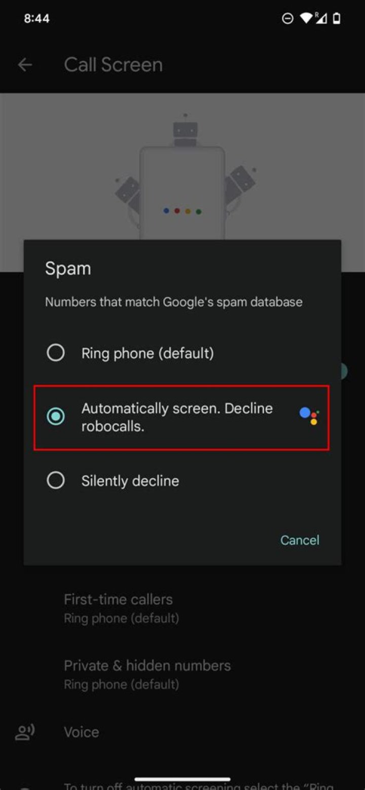 How To Screen Calls Replacement
