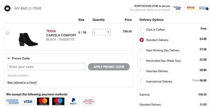 Kurt Geiger Discount Code