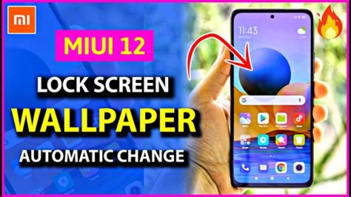 MIUI 12 lock screen
