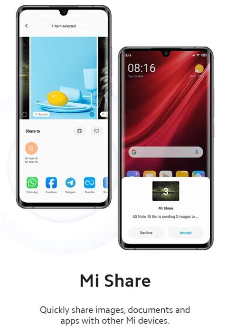 MIUI 12 Mi Share