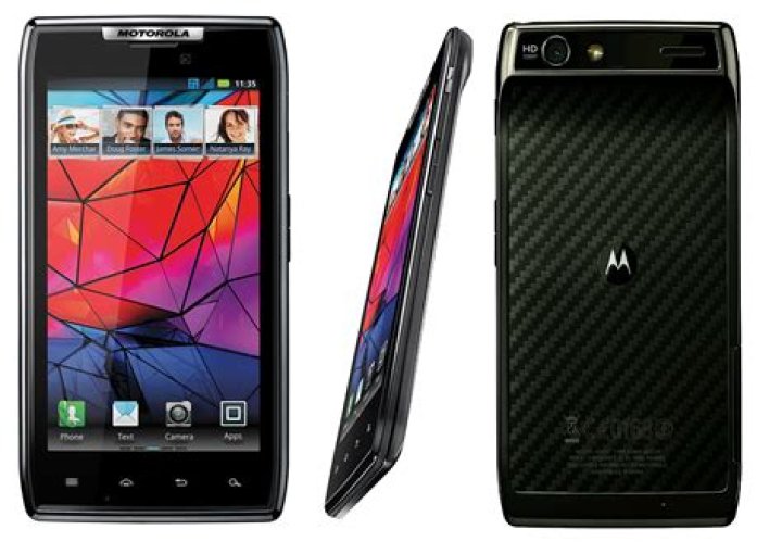 Motorola Droid RAZR macro sample