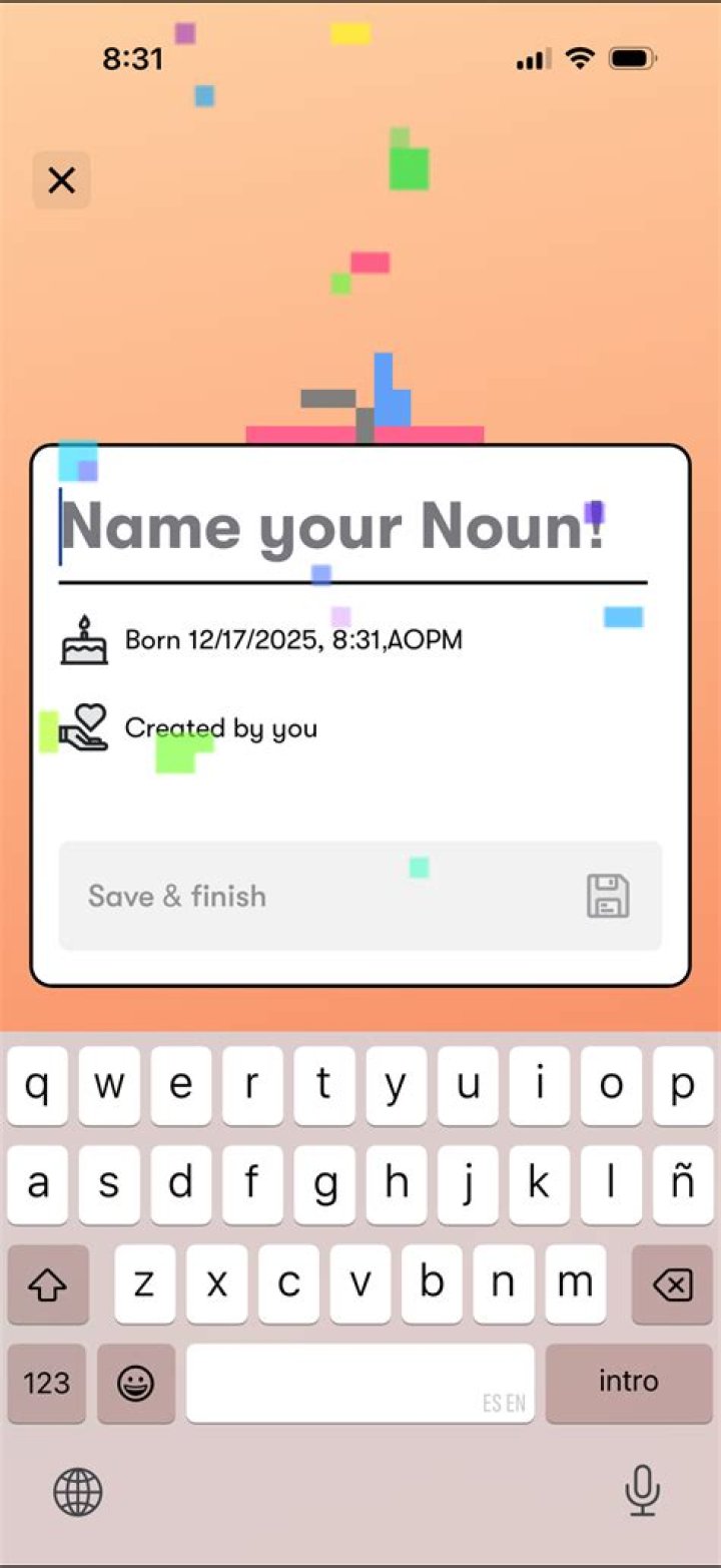 Name and save
