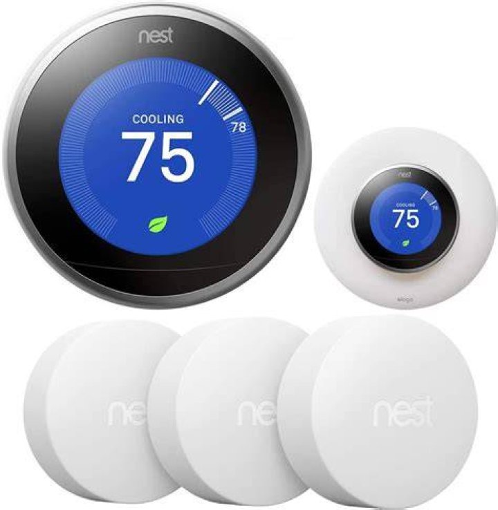 Nest Learning Thermostat 3rd Gen in Heat Mode