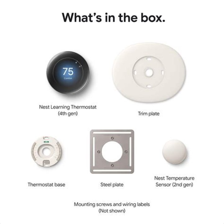 Nest temperature sensor photo
