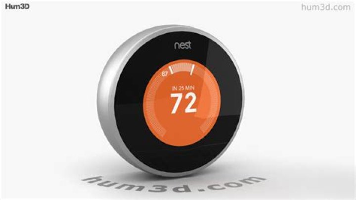 Nest Thermostat Render