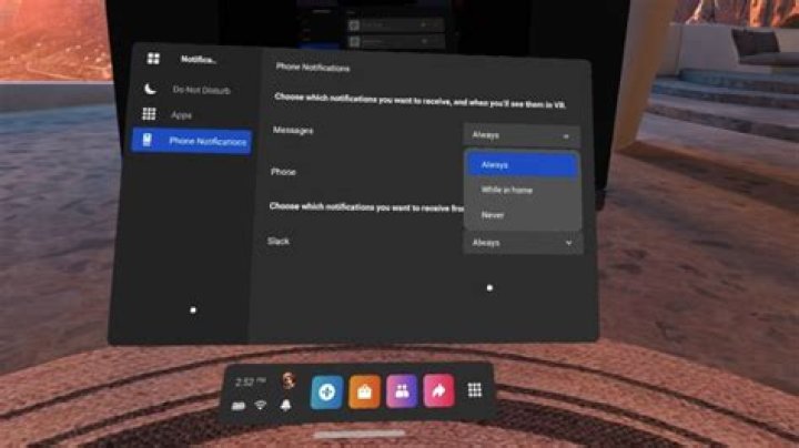 Oculus Quest 2 Phone Notifications