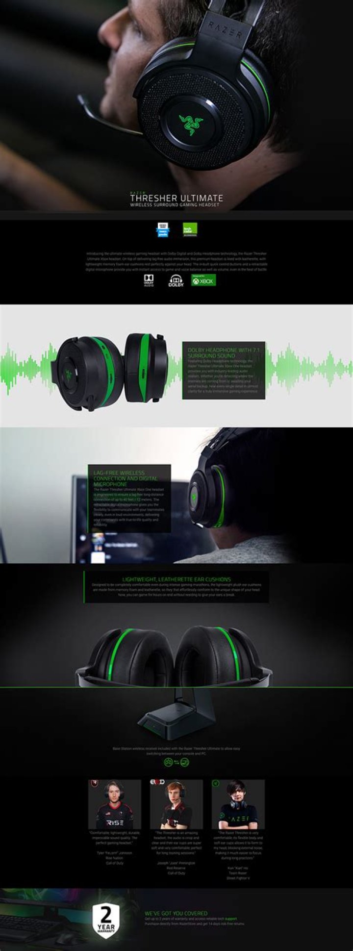 Razer thresher ultimate headset