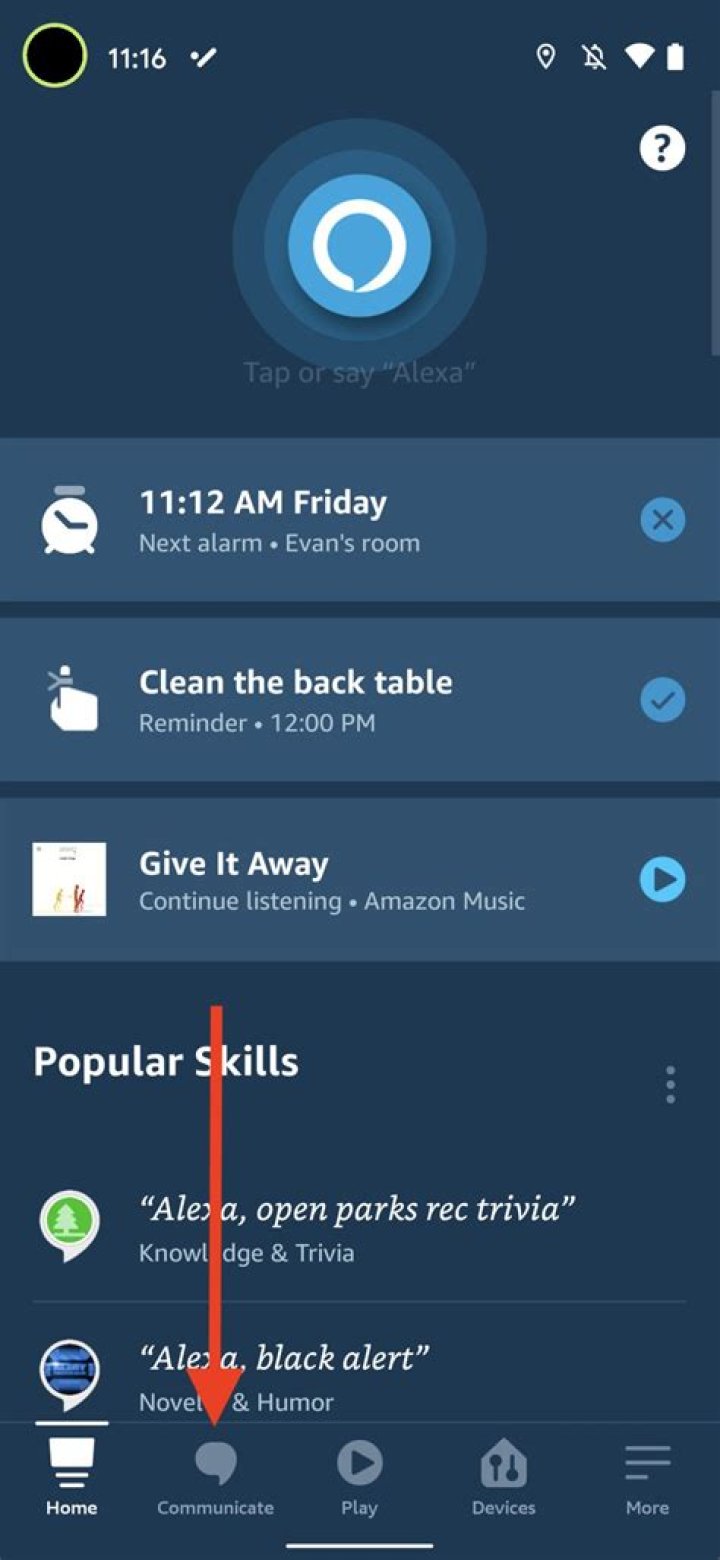 Setup Alexa Calling 1
